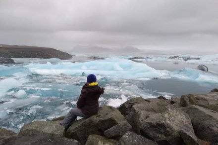 Lagoa do Glaciar - sul da Islândia © Viaje Comigo