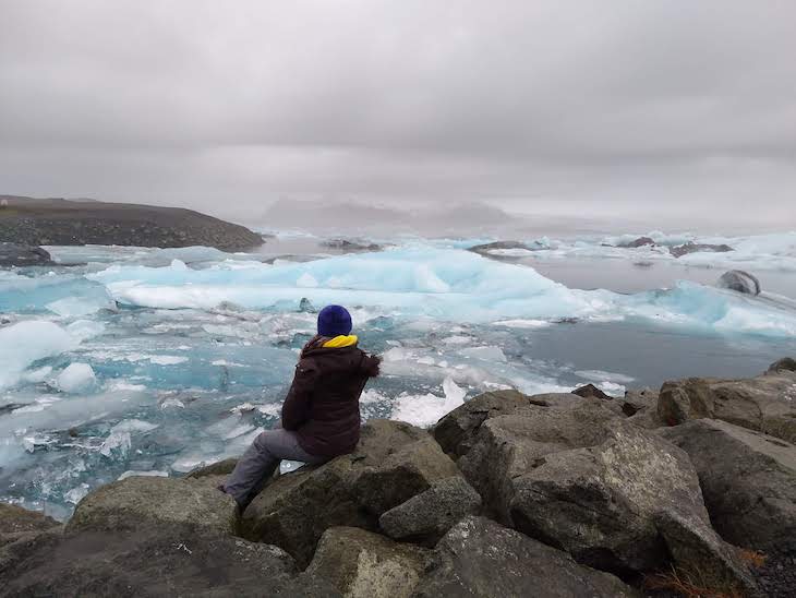 Lagoa do Glaciar - sul da Islândia © Viaje Comigo