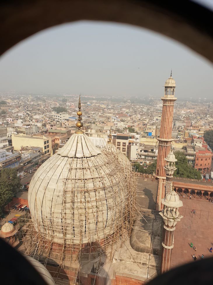 Mesquita Jama Masjid, Deli, Índia © Viaje Comigo