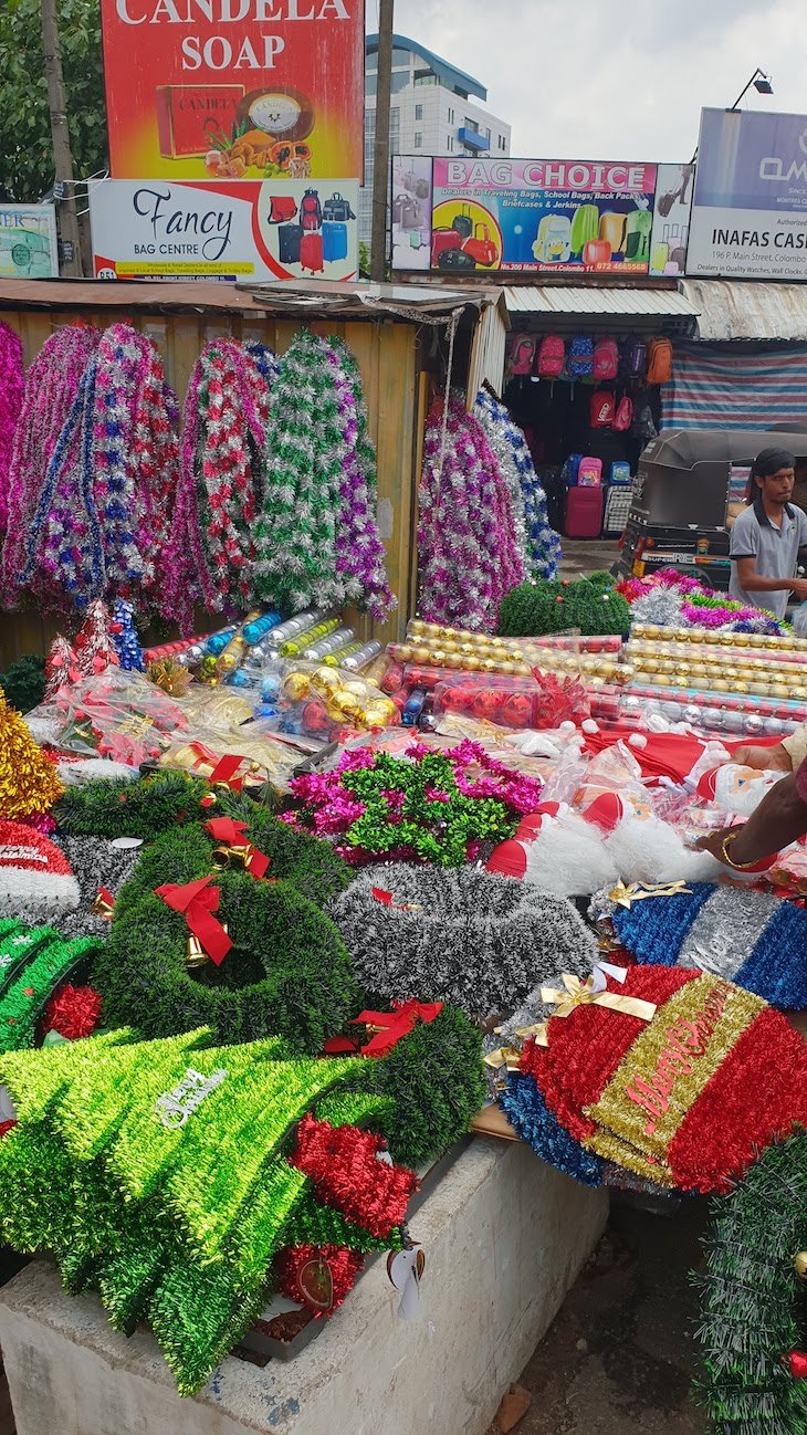 Mercado Pettah - Colombo - Sri Lanka © Viaje Comigo