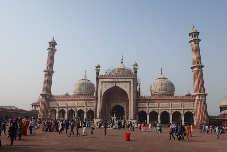 Mesquita Jama Masjid, Deli, India © Viaje Comigo