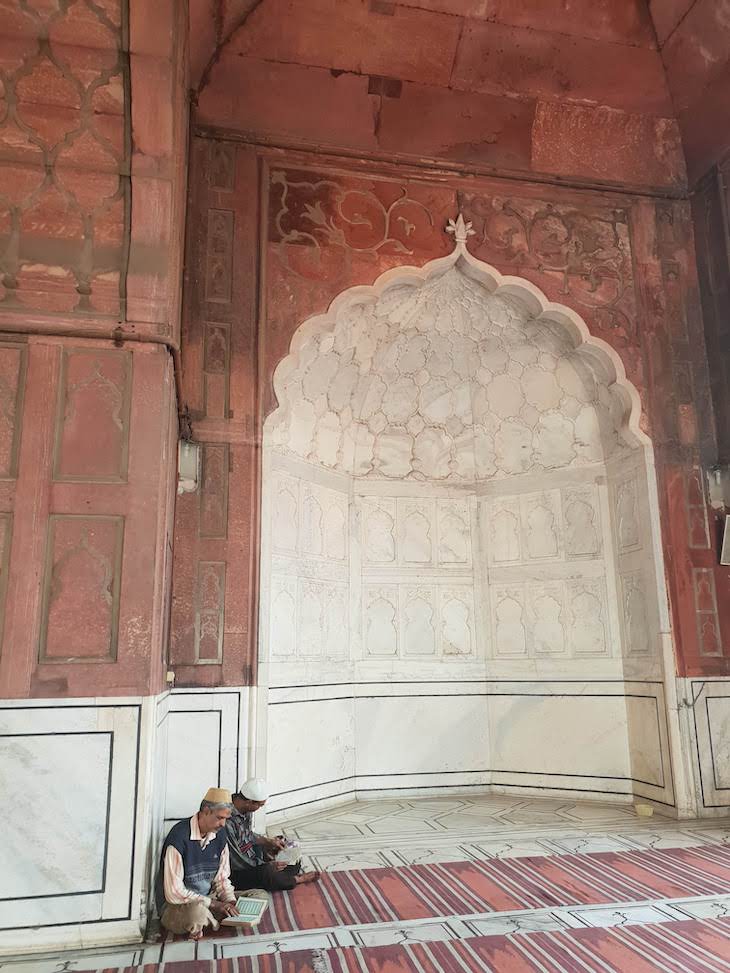 Mesquita Jama Masjid, Deli, Índia © Viaje Comigo