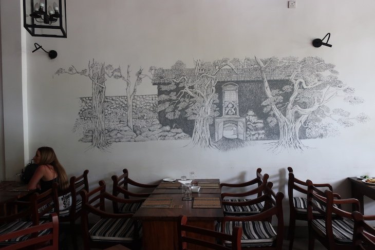 Almoço no restaurante Kamu em Galle - Sri Lanka © Viaje Comigo