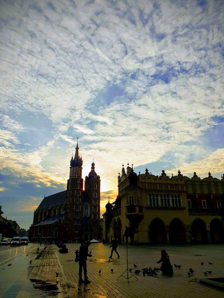 Praça do Mercado - Cracóvia - Polónia © Viaje Comigo