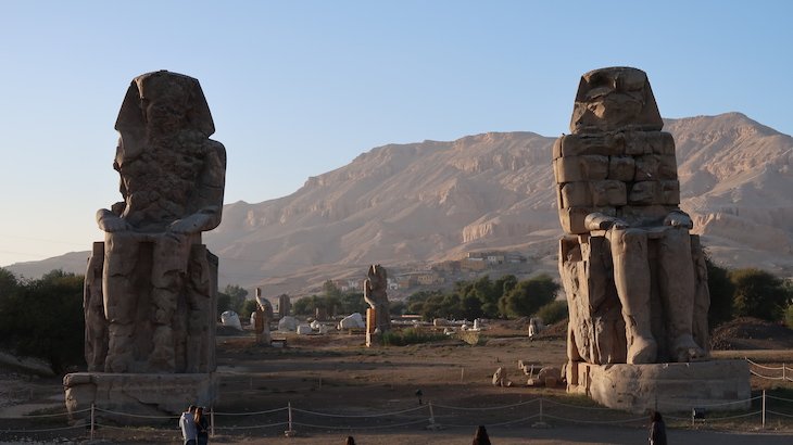 Colossos de Mêmnon - Luxor - Egito © Viaje Comigo