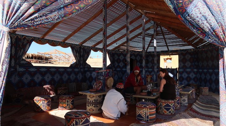 Tenda na Paradise Island - Giftun Island, Hurghada - Egito © Viaje Comigo