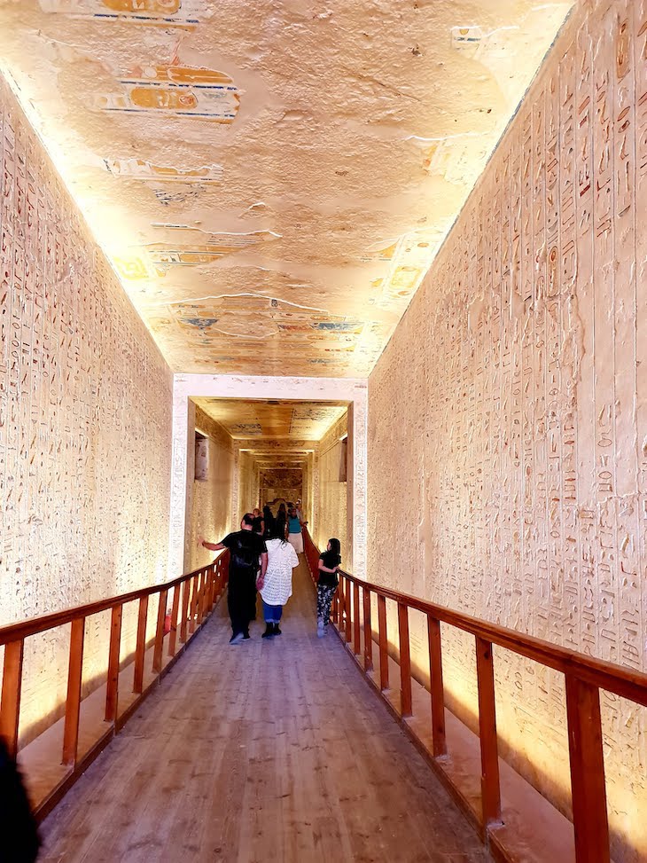 Túmulo em Vale dos Reis - Luxor - Egito © Viaje Comigo
