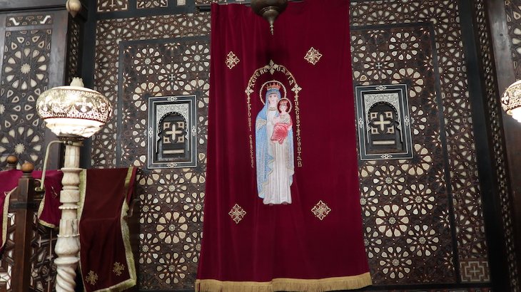 Igreja Suspensa - Cairo - Egito © Viaje Comigo