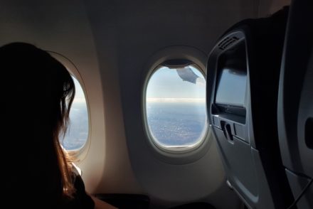 No avião © Viaje Comigo