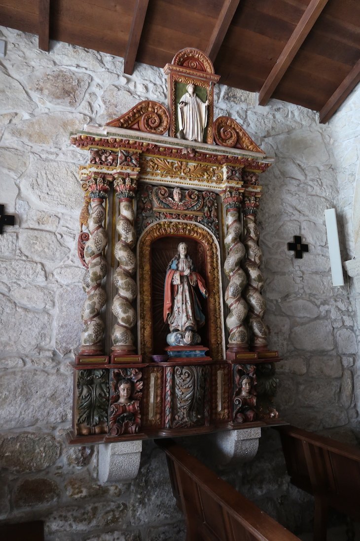 Capela de Santa Tecla - Galiza Espanha © Viaje Comigo
