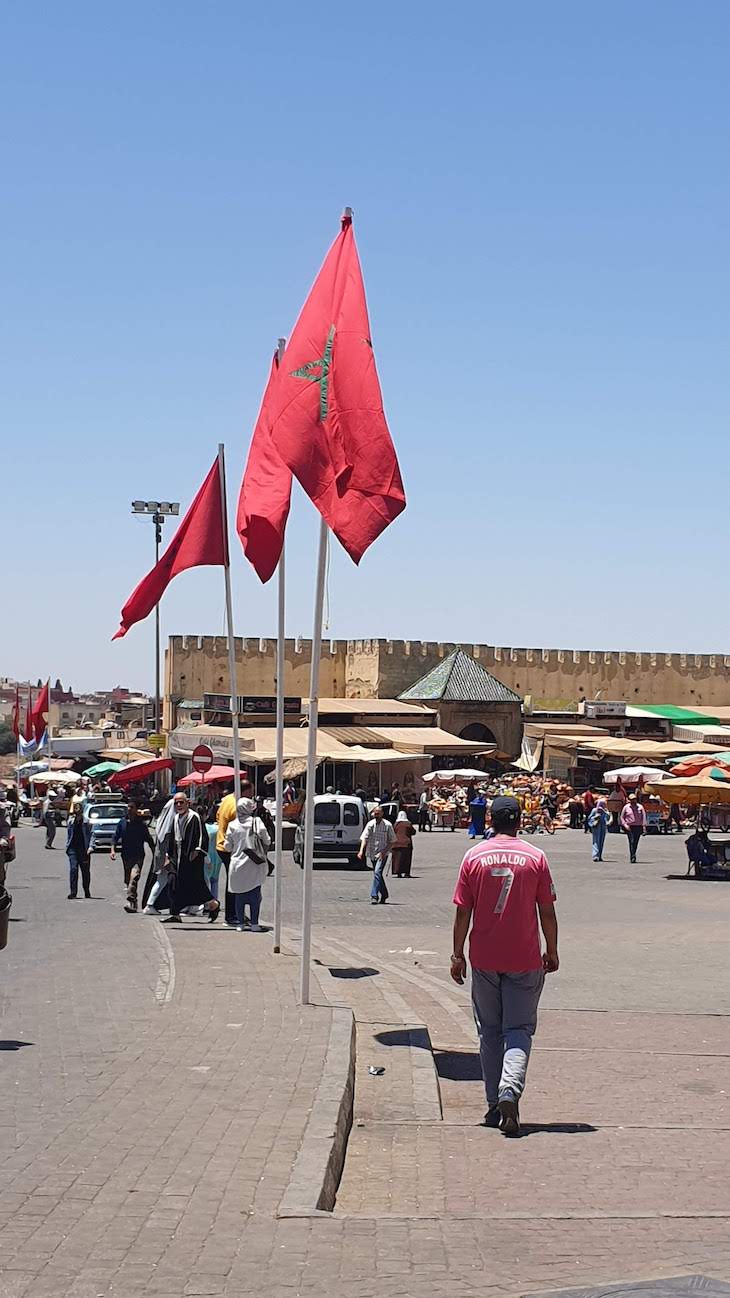 Portugal na t-shirt - Meknès - Marrocos © Viaje Comigo