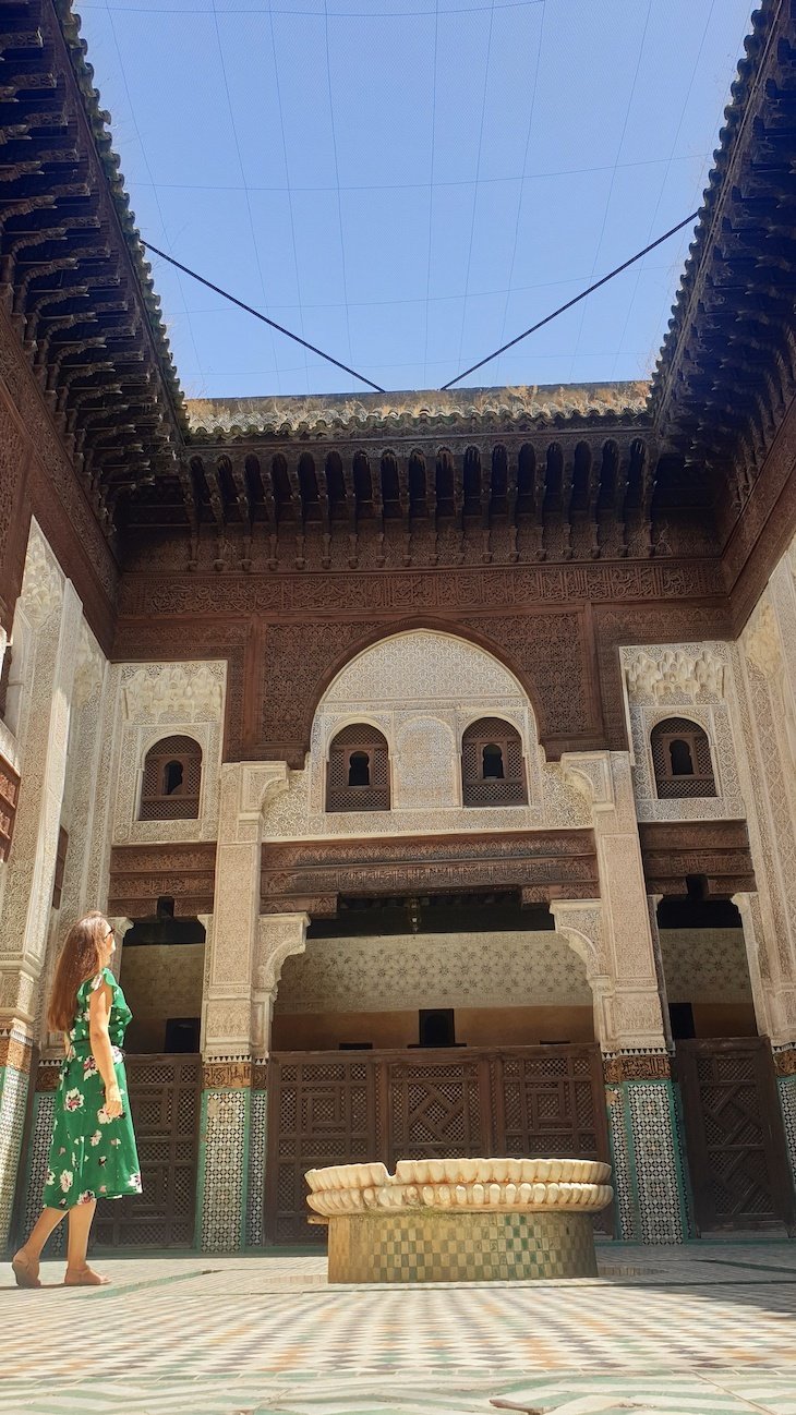 Madraça Bu Inania - Meknès - Marrocos © Viaje Comigo