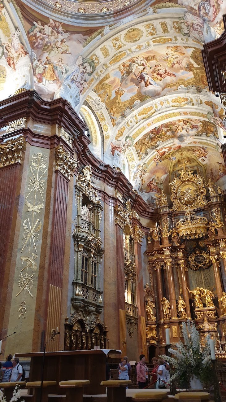 Abadia de Melk - Áustria © Viaje Comigo