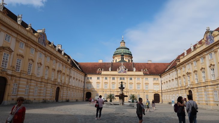 Abadia de Melk - Áustria © Viaje Comigo