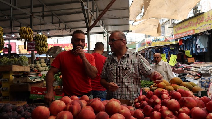 Guia no Mercado de Ramallah - Palestina © Viaje Comigo