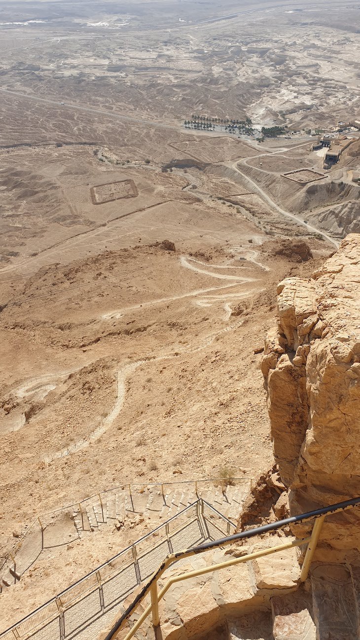 Tour na fortaleza de Massada - Israel © Viaje Comigo