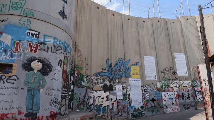 Muro Palestina - Belém - Cisjordânia © Viaje Comigo