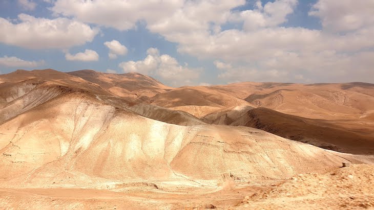 Deserto da Judeia, a caminho de Jericó - Palestina © Viaje Comigo