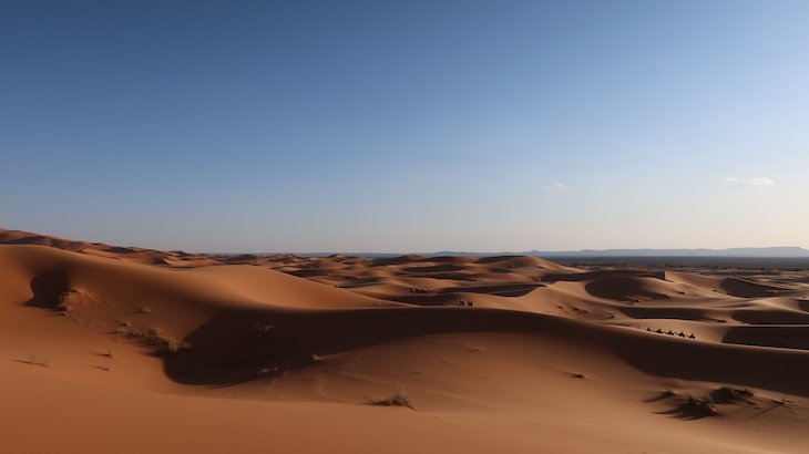 Dunas de Erg Chebbi, Merzouga - Deserto Saara, Marrocos © Viaje Comigo