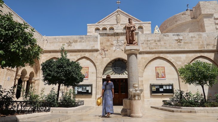 Igreja Santa Catarina junto da Basílica Natividade - Belém - Palestina © Viaje Comigo