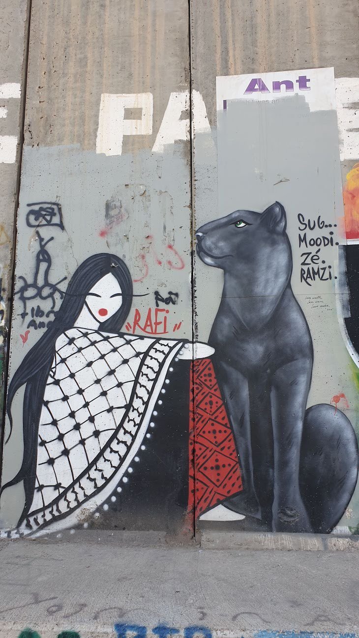 Muro Cisjordânia- Belém © Viaje Comigo