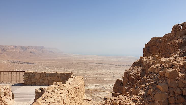 Tour na fortaleza de Massada - Israel © Viaje Comigo