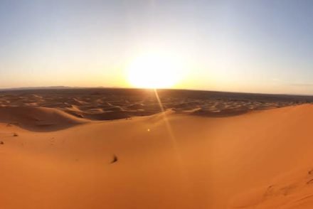 Dunas de Erg Chebbi, Merzouga - Deserto Saara, Marrocos © Viaje Comigo