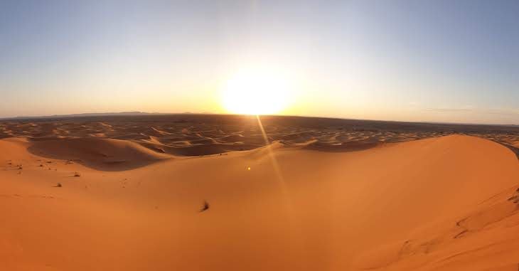 Dunas de Erg Chebbi, Merzouga - Deserto Saara, Marrocos © Viaje Comigo