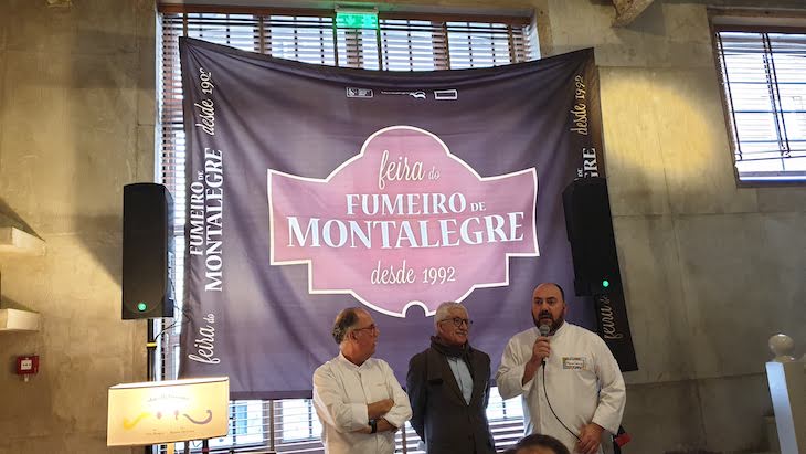 Chef Nuno Diniz, Presidente da Câmara de Montalegre e chef Marco Gomes © DR