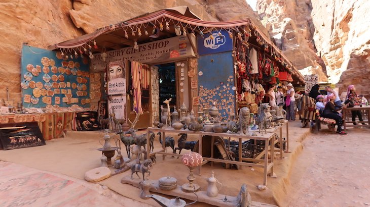 Lojas de Petra - Jordania © Viaje Comigo