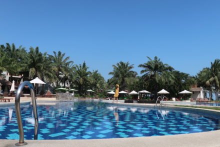 Piscina do Palm Garden Beach Resort & Spa, Hoi An - Vietname © Viaje Comigo
