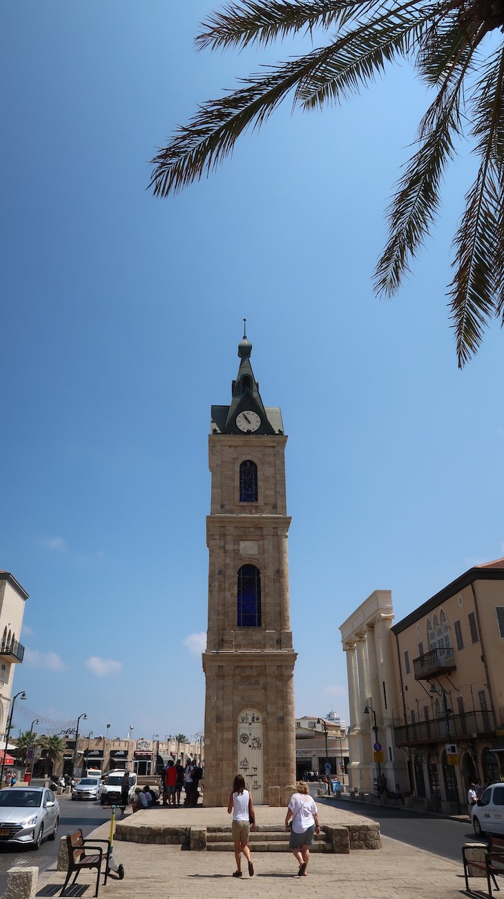 Torre do Relógio de Jaffa - Israel © Viaje Comigo