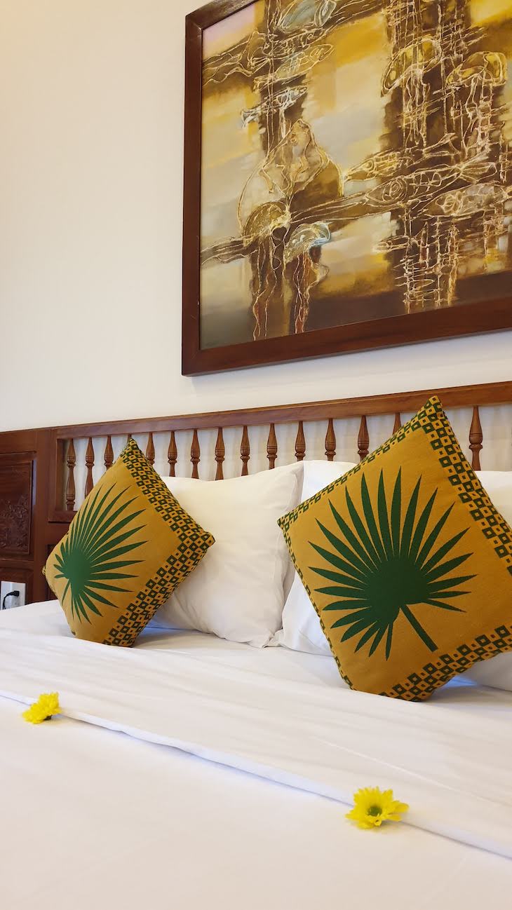 Quarto do Palm Garden Beach Resort & Spa, Hoi An - Vietname © Viaje Comigo