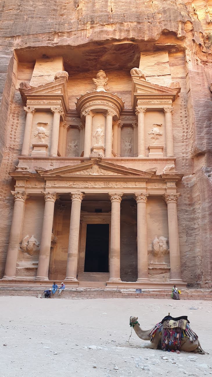 Câmara do Tesouro - Petra - Jordania © Viaje Comigo