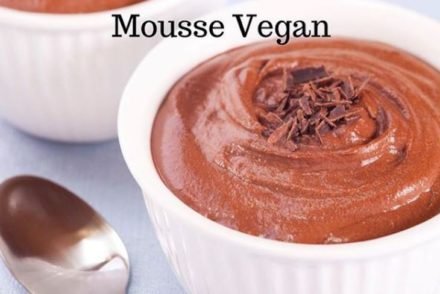 Receita Mousse de Chocolate Vegan, pelo Chef Moisés do Restaurante Zazah ©DR