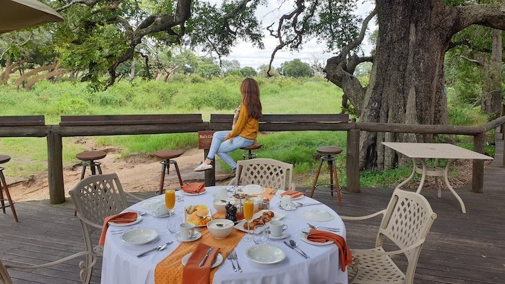 Pequeno-almoço no Tintswalo Safari Lodge - África do Sul © Viaje Comigo