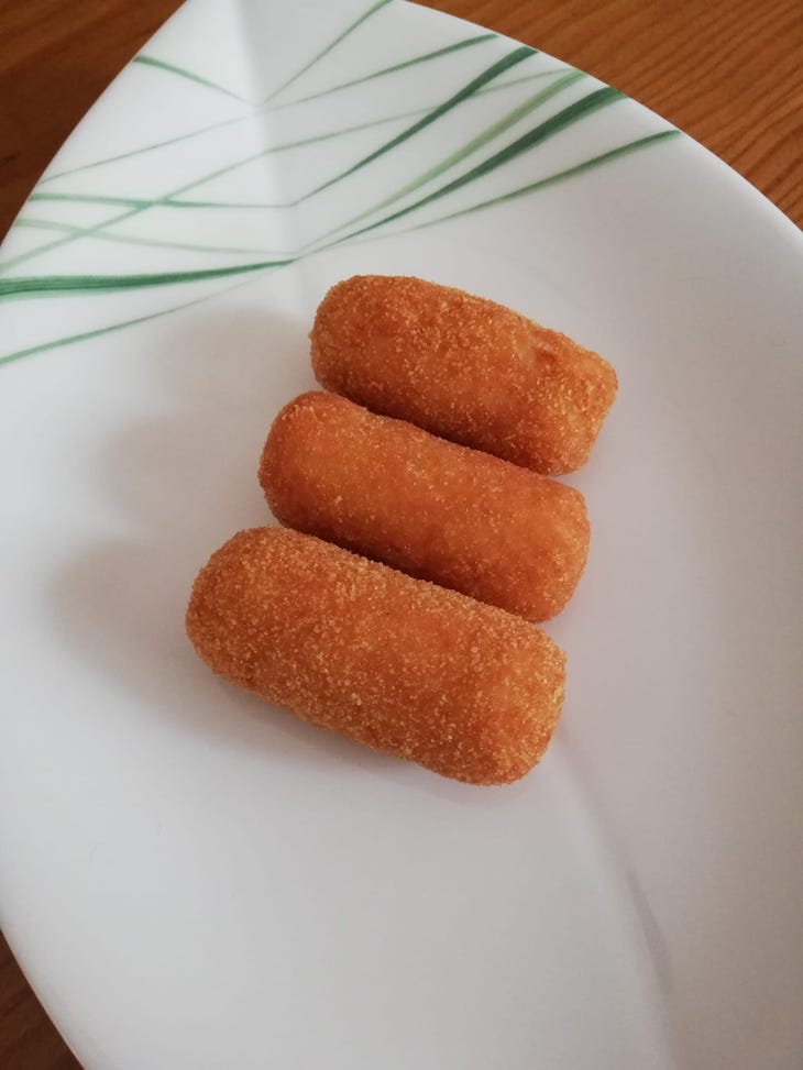 Receita de Croquetes de Arroz do Chef Herminio Costa