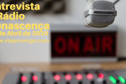 Entrevista Rádio Renascença - abril 2020 © Viaje Comigo