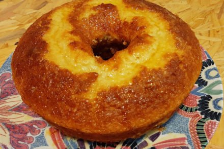 Bolo de Laranja receita dos ©Novatos na Cozinha