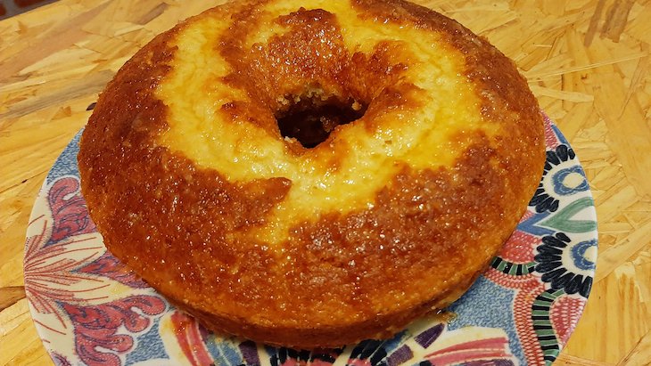 Bolo de Laranja receita dos ©Novatos na Cozinha