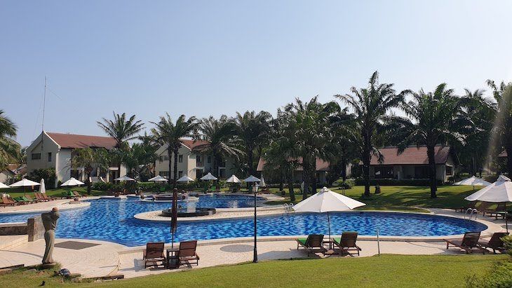 Piscina do Palm Garden Beach Resort & Spa - Hoi An - Vietname © Viaje Comigo