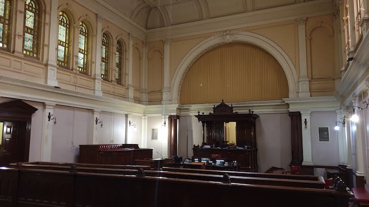 Sala do tribunal, onde Mandela foi julgado, Pretoria - África do Sul © Viaje Comigo