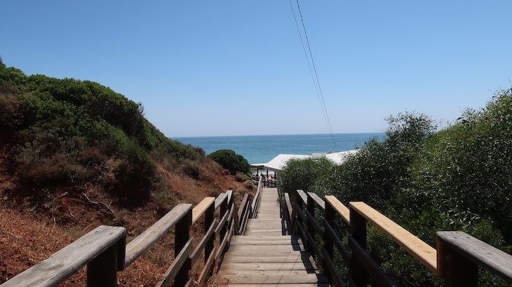 Caminho para a praia - Aqua Pedra dos Bicos Design Beach Hotel - Albufeira - Algarve - Portugal © Viaje Comigo