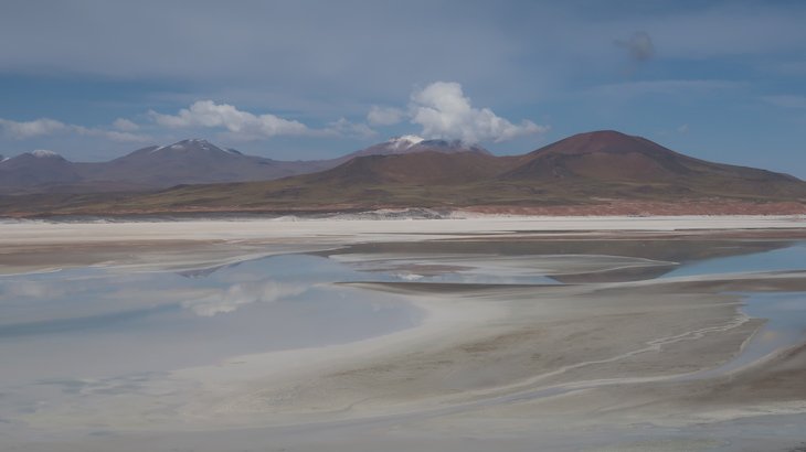 Reflexo em Piedras Rojas - Atacama - Chile © Viaje Comigo