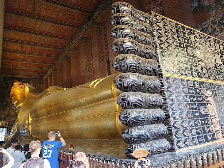 Buda reclinado - Banguecoque - Tailândia © Viaje Comigo