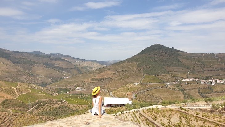 Vista da Quinta da Côrte - Vindimas 2020, Valença do Douro © Viaje Comigo