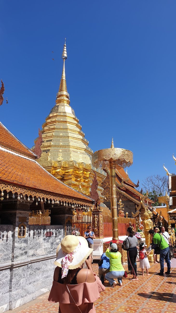 Wat Phra That Doi Suthep - Chiang Mai - Tailândia © Viaje Comigo