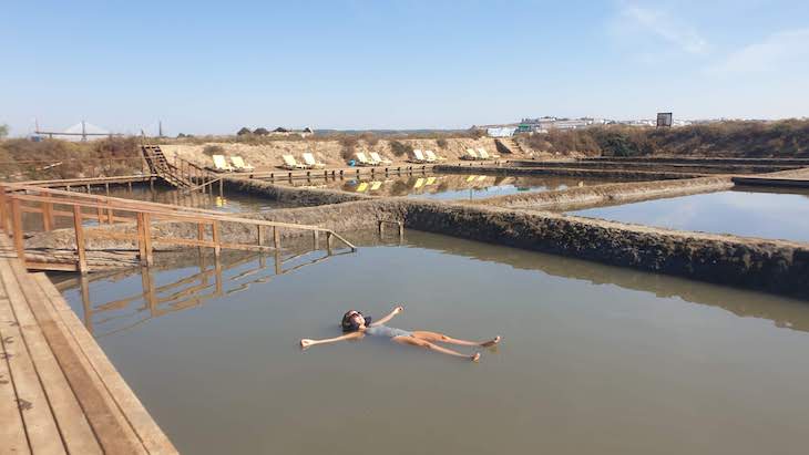 Susana Ribeiro no Spa Salinas de Castro Marim - Algarve - Portugal © Viaje Comigo