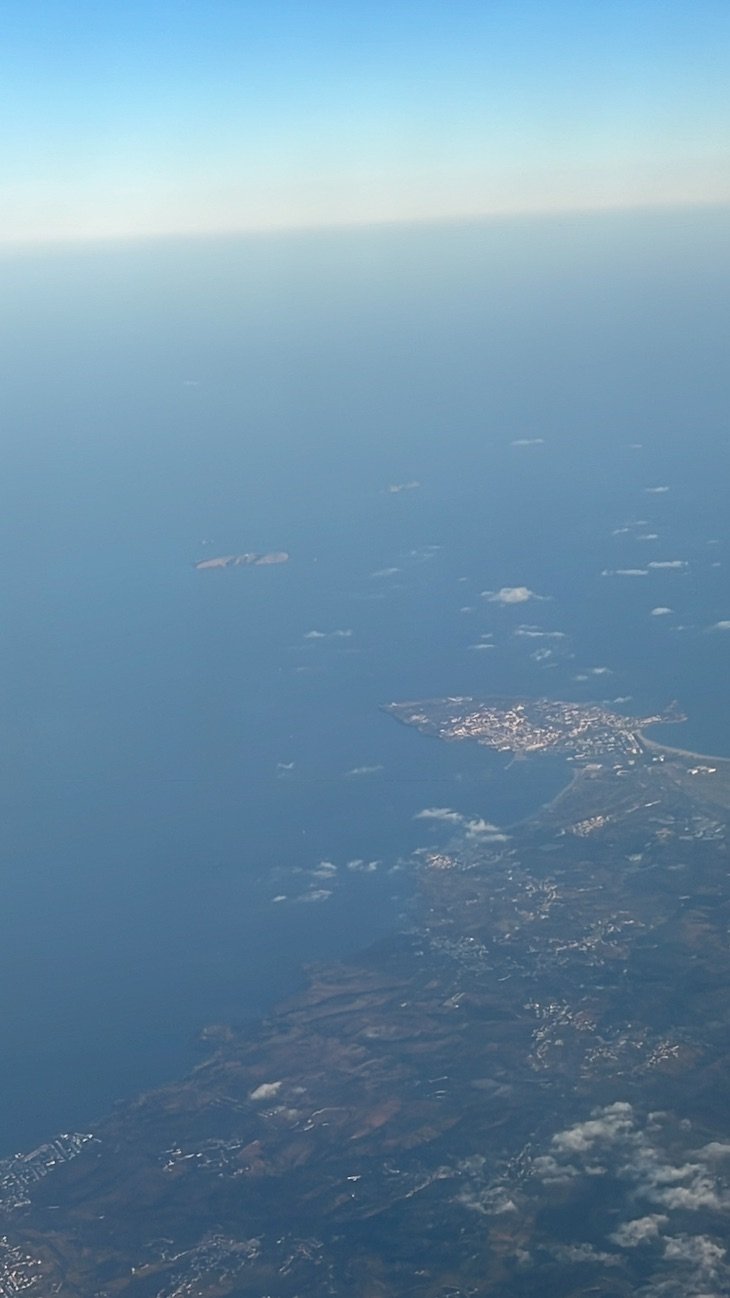 Berlengas vistas do céu - Portugal - Viaje Comigo