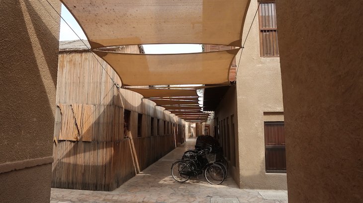 Casas antigas de Bastakya - Al Fahidi - Antiga Dubai - Dubai © Viaje Comigo